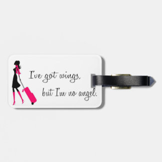 Sassy Flight Attendant Luggage Tag