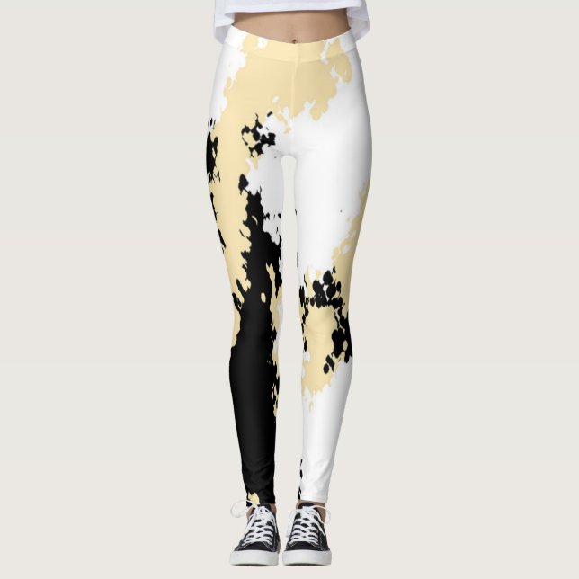 Sassy Girl Camo Leggings - Banana Mania (Front)