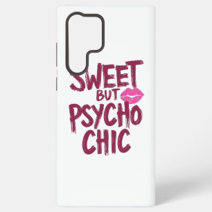 Sassy Girly Humor with Pink Lips Samsung Galaxy Case