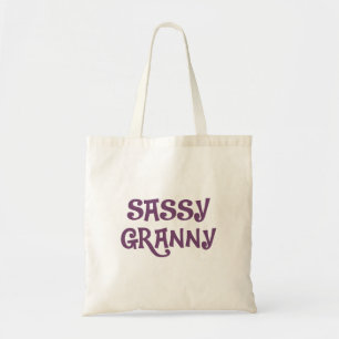 Sassy Granny Grandmother Tote Bag