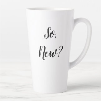 Sassy Greeting Latte Mug