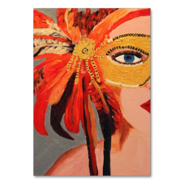 SASSY LADY TABLE NUMBER (Front)