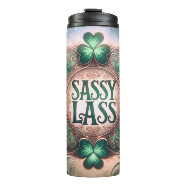 Sassy Lass Thermal Tumbler (Front)