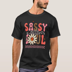Sassy Little Soul Baby Girl Wild Child Leopard bir T-Shirt