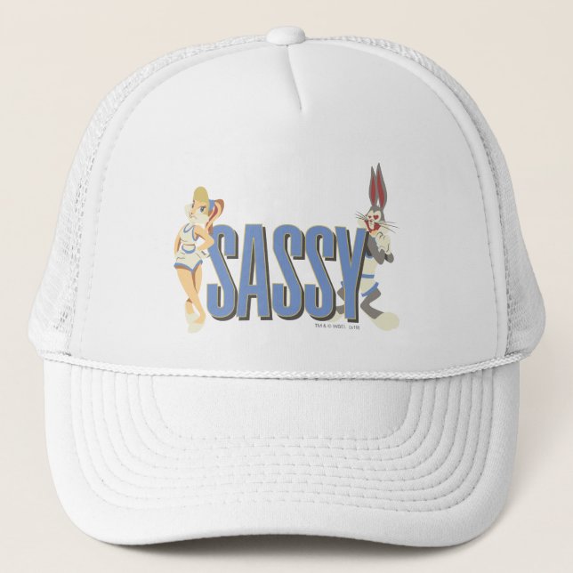 "Sassy" Lola Bunny & BUGS BUNNY™ Trucker Hat (Front)