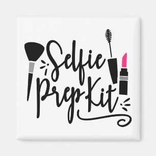 Sassy Makeup Artist Cosmetologist Princess Selfie Magnet