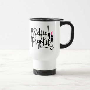 Sassy Makeup Artist Cosmetologist Princess Selfie Travel Mug