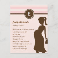 Sassy Mum Baby Shower Invitation - Pink