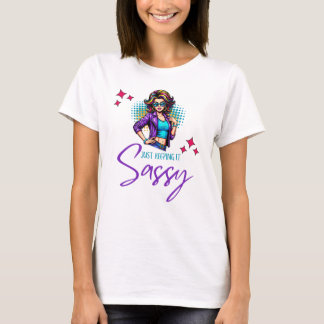 Sassy Neon Diva T-Shirt