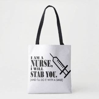 Sassy Nurse Tote bag