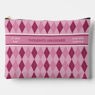 Sassy Pinkista Print Cut Sew Bag