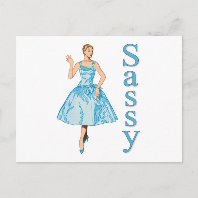 Sassy Postcard (Front)