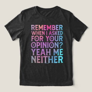 Sassy Quote Funny Attitude Tri-Blend Shirt