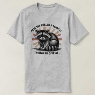 Sassy Racoon T-Shirt – Funny Woodlands Animal Tee