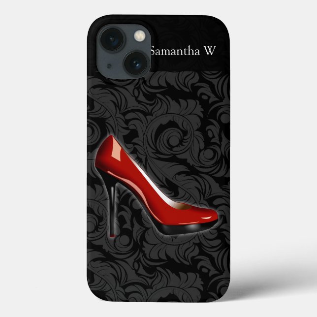 Sassy Red Shoe Case-Mate iPhone Case (Back)