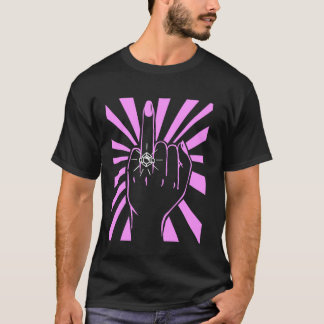 Sassy Ring Finger Wedding Bachelorette Party Newly T-Shirt