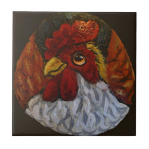 Sassy Rooster Tile