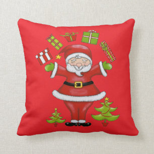 Sassy Santa Cushion