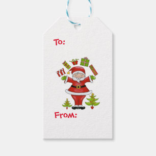 Sassy Santa Gift Tags
