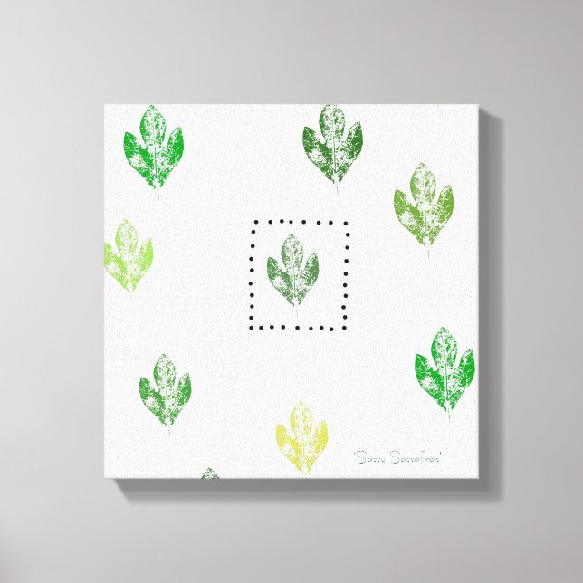 Sassy Sassafras on Canvas (Front)