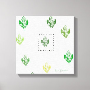 Sassy Sassafras on Canvas Print