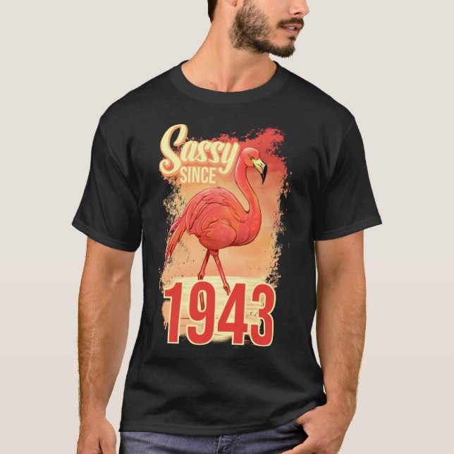 Sassy Since 1943 T-Shirt (Front)
