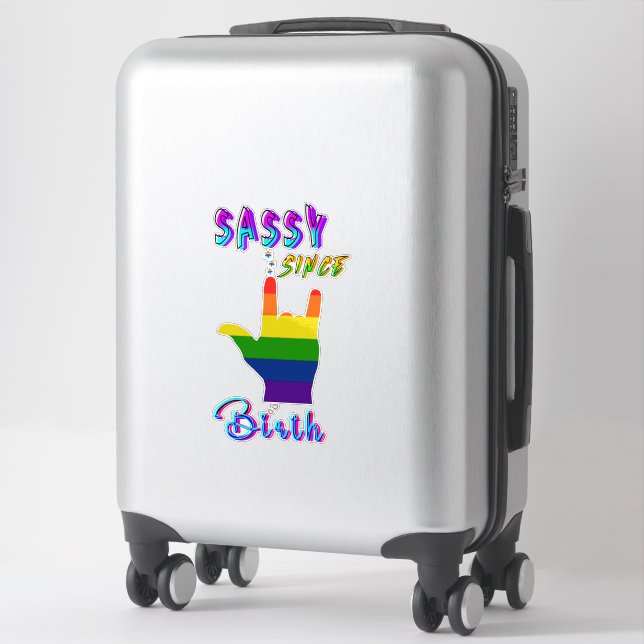 Sassy Since Birth (Suitcase)