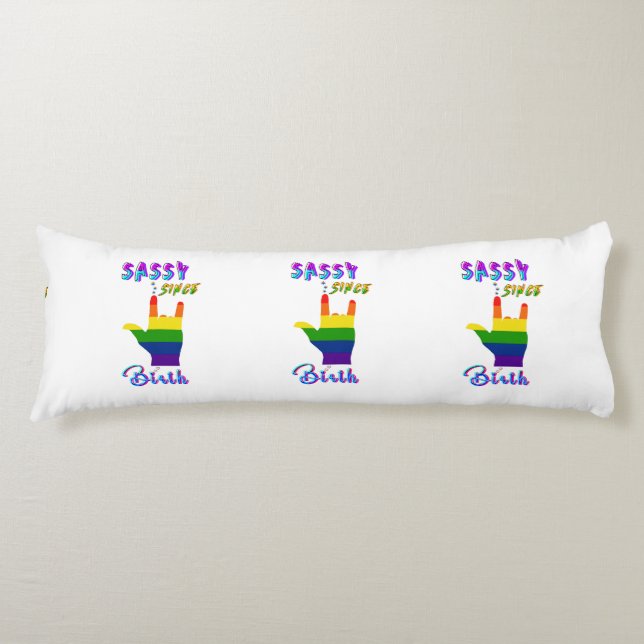 Sassy Since Birth Body Cushion (Front)