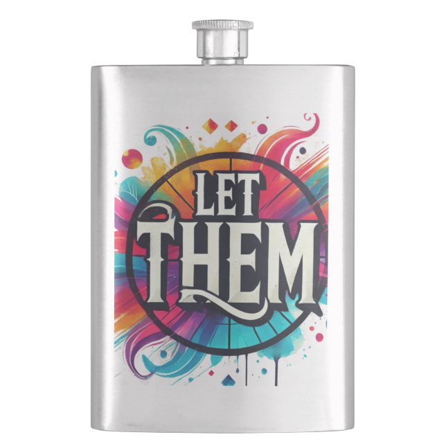 Sassy since birth sassy smart mouth funny shots hip flask (Front)