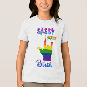 Sassy Since Birth Tri-Blend Shirt