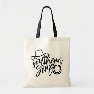 Sassy Southern Girl Western Horse Line Dancing Tote Bag