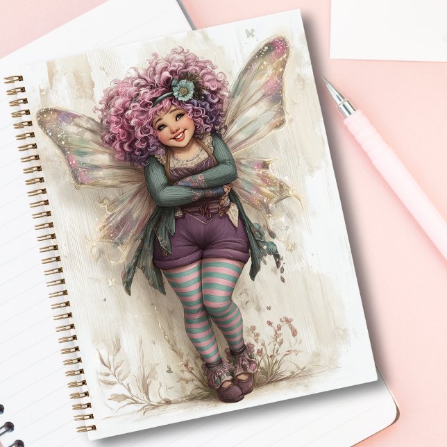 Sassy Sparkle Fairy of Mischief Magic and Dreams Notebook (Creator Uploaded)