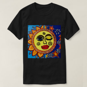Sassy Sun- Black  T-Shirt