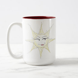 Sassy sun coffee mug