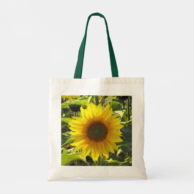 Sassy Sunflowers Tote Bag (Back)