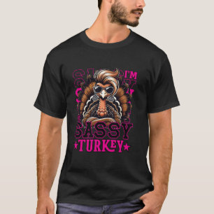 Sassy Turkey Family Matching Thanksgiving Dinner G T-Shirt