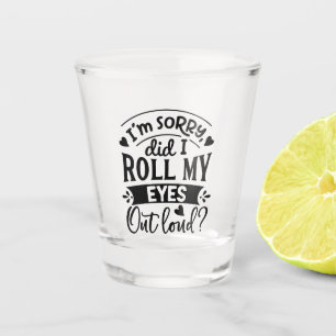 Sassy Whiskey Shot Glass