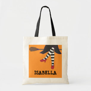 Sassy Witch Halloween Trick or Treat Customisable Tote Bag