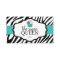Sassy Zebra Cupcake Business Card