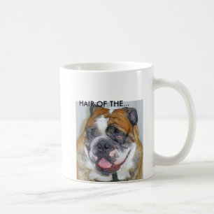 Sassydog HAIR OF THE Dog Bulldog mug