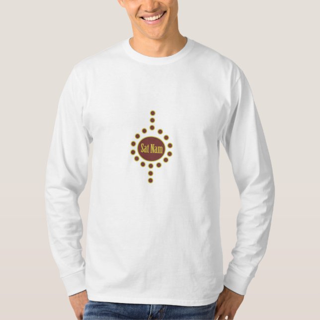 sat nam.yoga T-Shirt (Front)