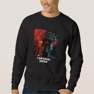 Satan 666, Satanist, Devil, Gothic, Occult, Satan Sweatshirt