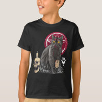 Satan Cat Occult Kitten Gothic Animal Funny