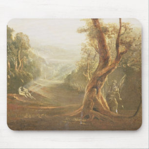 Satan Contemplating Adam and Eve in Paradise, from Mouse Mat