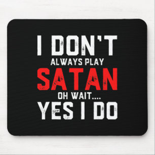 Satan Costume Devil Halloween Costume Satan Mouse Mat