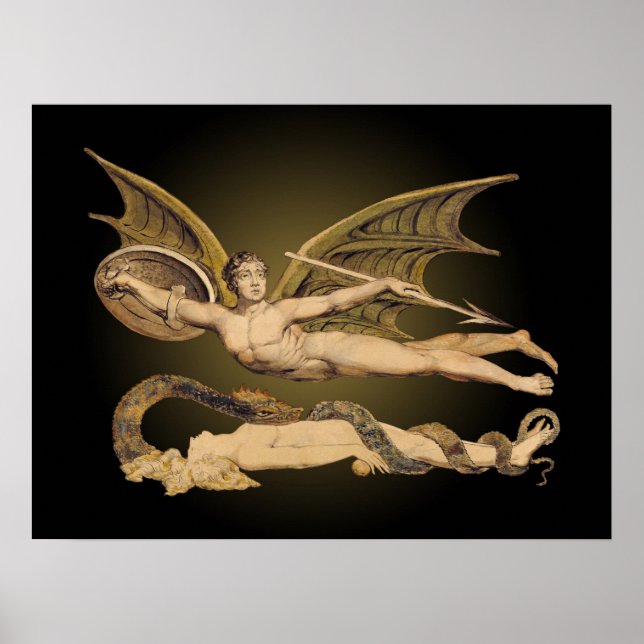 Satan & Eve 18x24 Poster (Front)