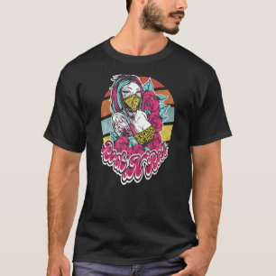 Satan Heavy Punks Not Dead Gothic Tattoo Nature Ro T-Shirt