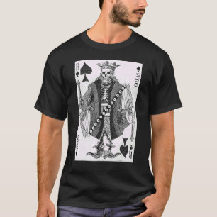 Satan Is King Skeleton Halloween Costume T-Shirt