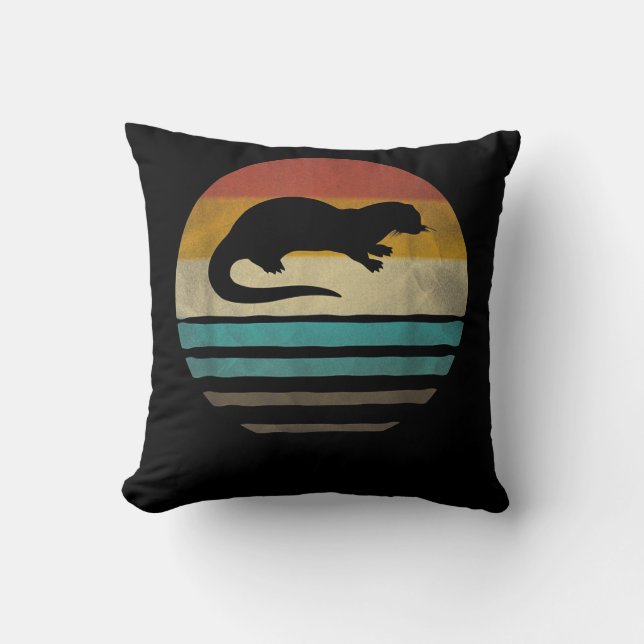 Satan Is Like No Otter| Lovely Otter Gift Cushion (Front)