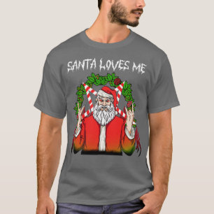 Satan Loves Me Baphomet 3 T-Shirt